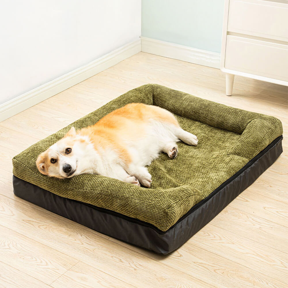 Spacious Cozy Durable Orthopedic Washable Dog & Ca