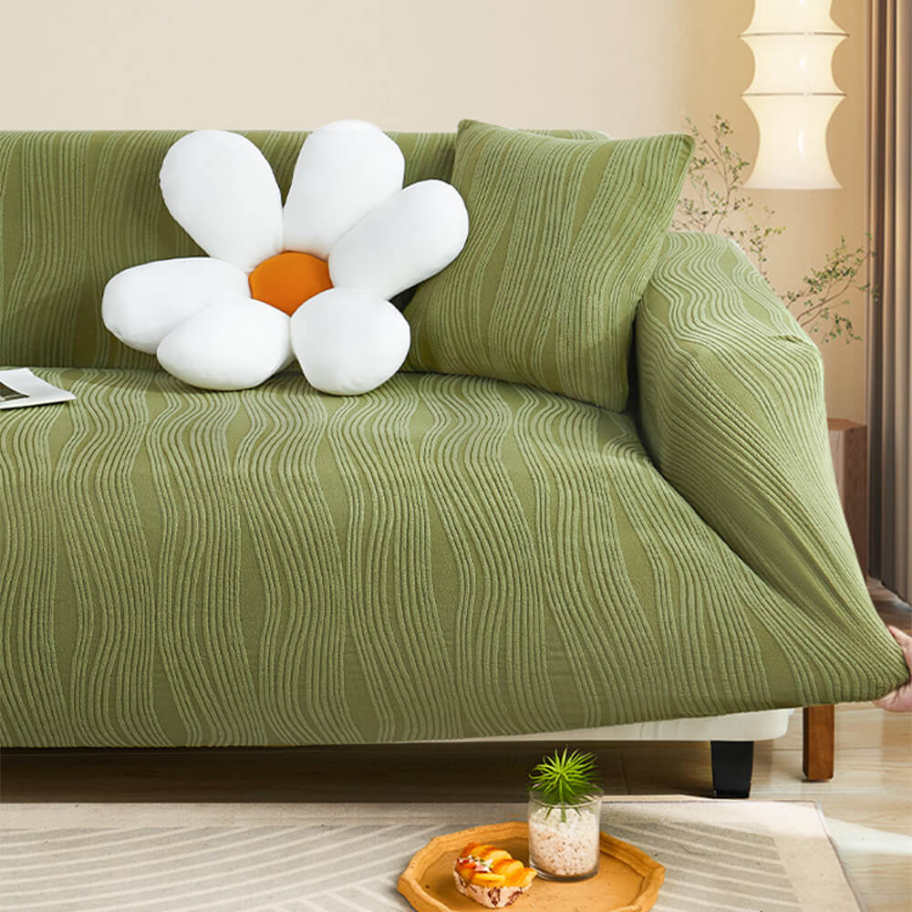 Jacquard Stretch Full-Cover Anti-scratch Couch Cov