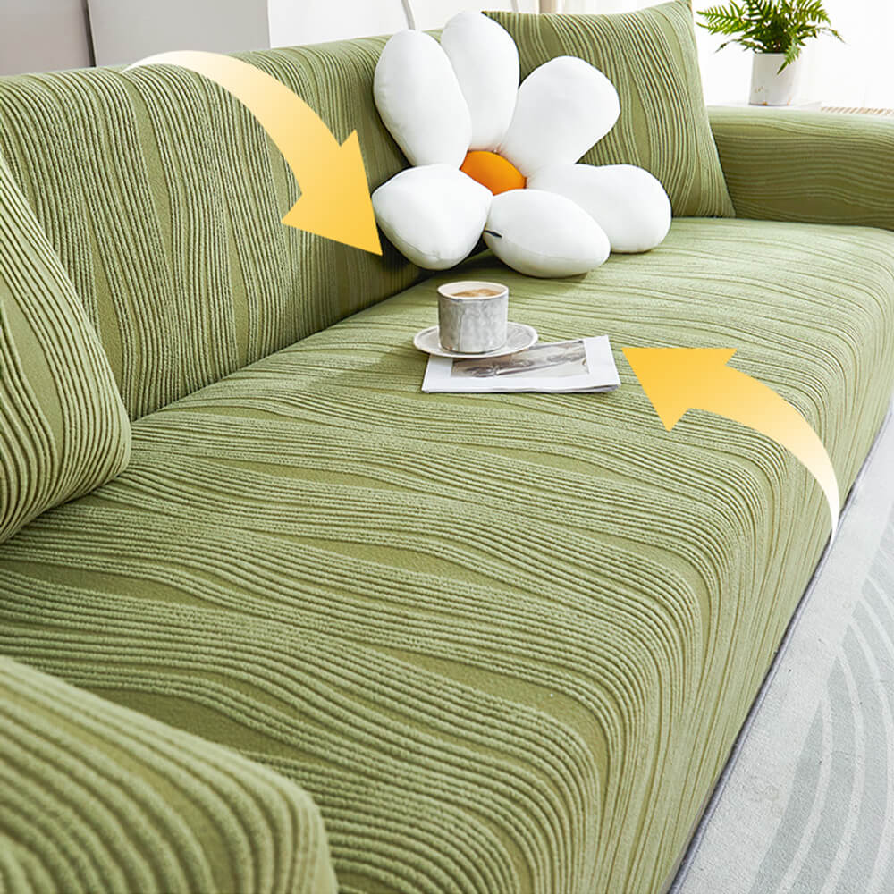 Jacquard Stretch Full-Cover Anti-scratch Couch Cov
