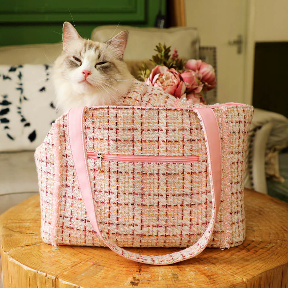 Soft Tweed Luxury Checkered Lightweight Dog & Cat