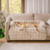Fluffy Fuzzy Calming Dog Bed Sofa Protector Pet Ma