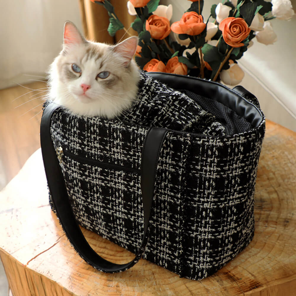 Soft Tweed Luxury Checkered Lightweight Dog & Cat