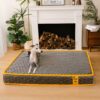 Hooman Innerspring Coils Orthopedic Human Dog Bed 