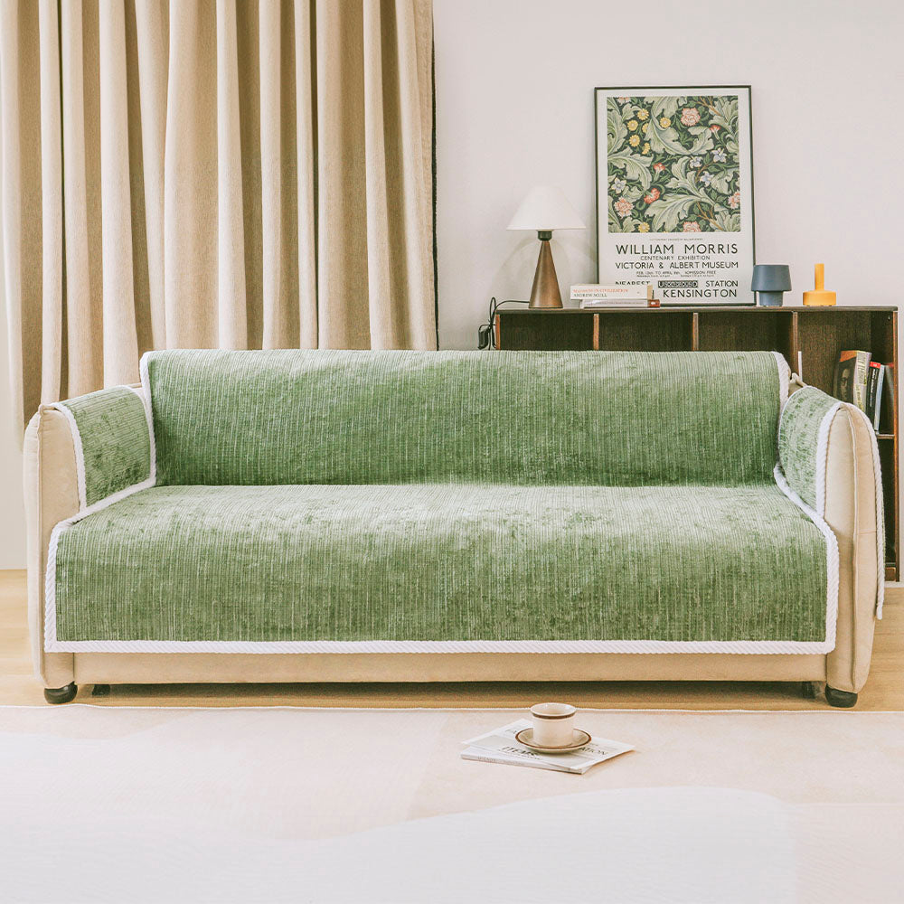 All-Season Anti-Slip Striped Pet Rug Furniture Pro