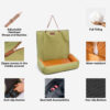 Waterproof Anti-Slip Large Dog Car Seat Cover-Urba