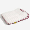 Large Classic Check Headrest Rectangle Calming Dog