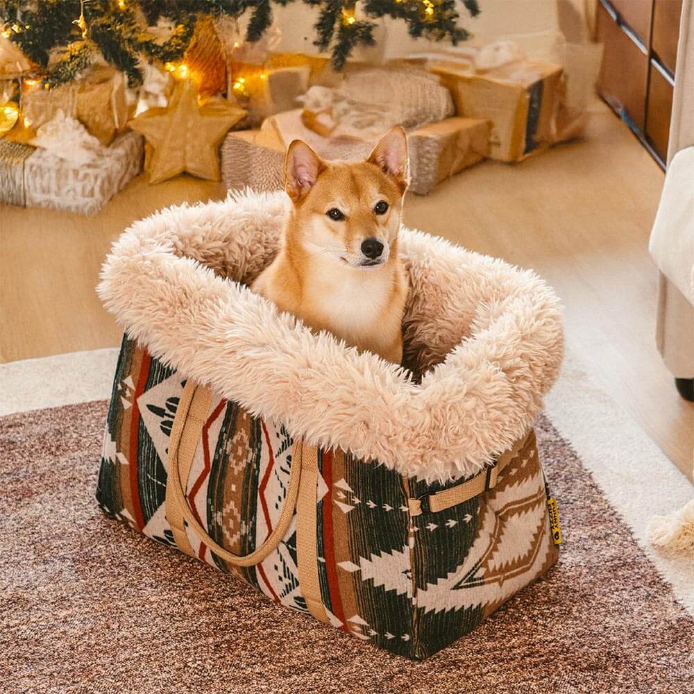 Large Reversible All-Season Indie Boho Pet Carrier