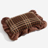 Classic Luxury Floral Washable Cozy Bolster Dog Pi