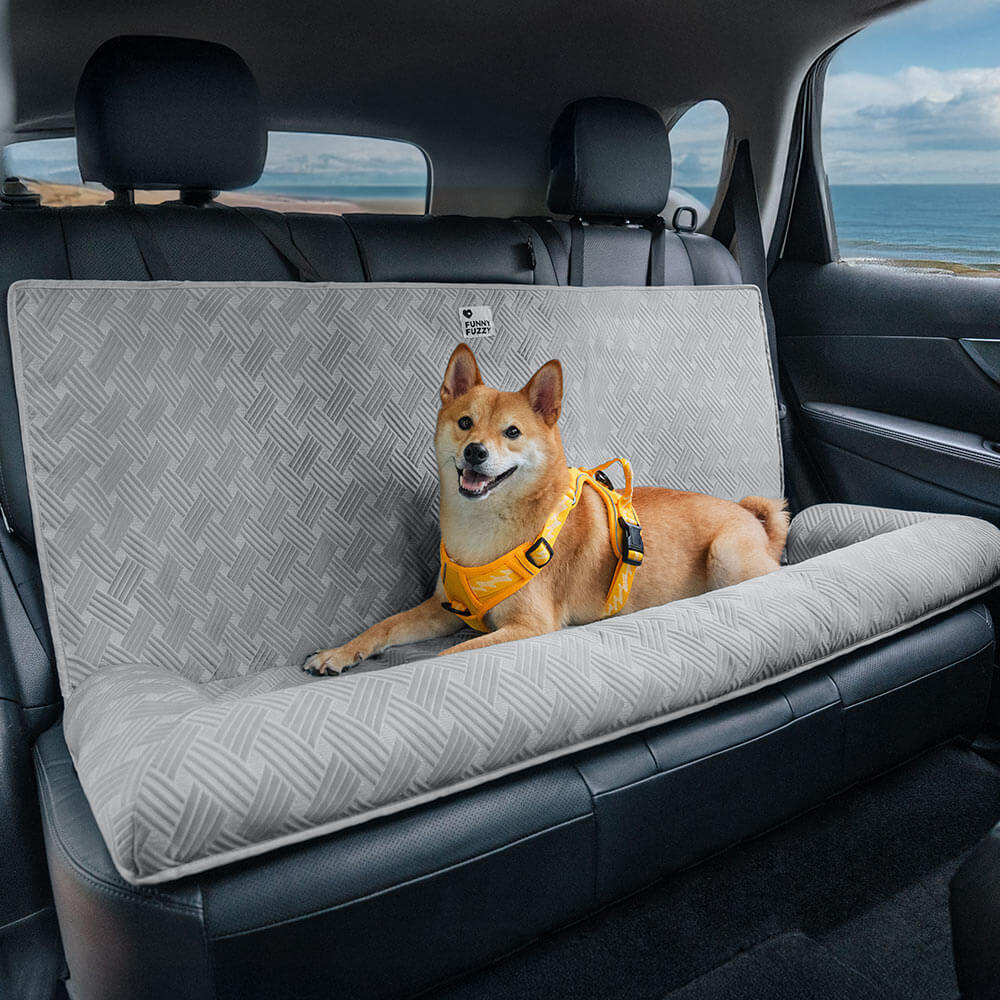 Cooling Travel Bolster Safety Back Seat Large Dog
