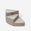 Luxe Water-repellent Faux Leather Removable Spiral