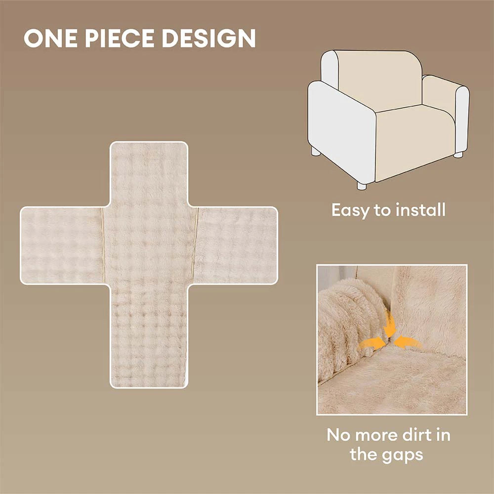 Water-resistant Fluffy Soft Furniture Protector Co