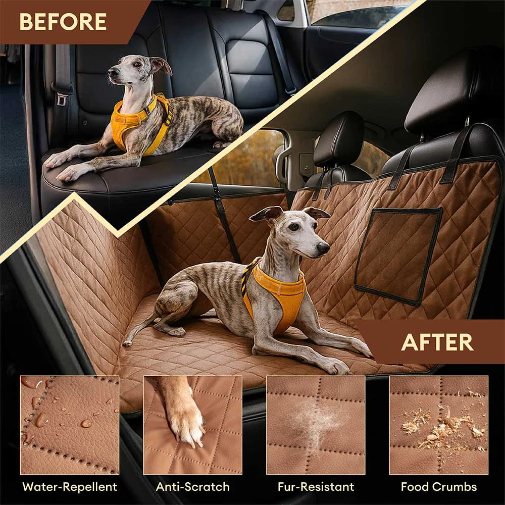 Premium Faux Leather Water-repellent Hammock Dog C