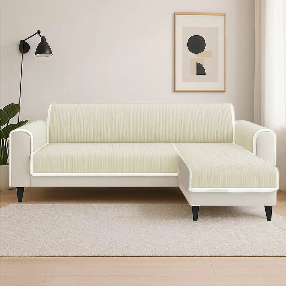 All-Season Anti-Slip Striped Pet Rug Furniture Pro
