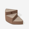 Luxe Water-repellent Faux Leather Removable Spiral