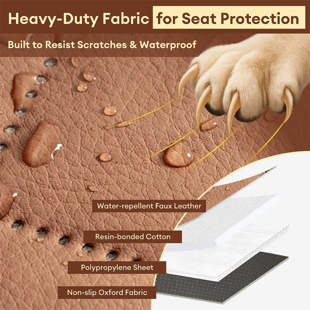 Premium Faux Leather Water-repellent Hammock Dog C