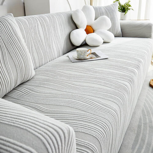 Jacquard Stretch Full-Cover Anti-scratch Couch Cov