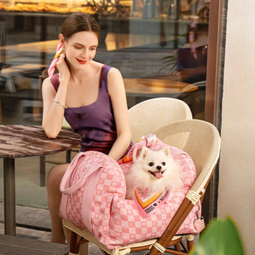 FUNNYFUZZY X Klarna Travel Safety Large Dog Car Se