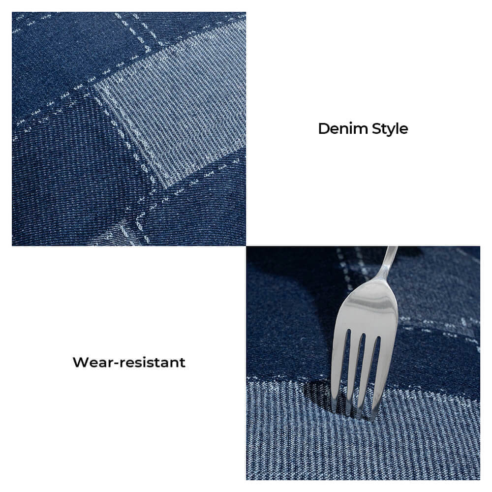 Denim Patchwork Style Pet Double Layer Sofa Dog So