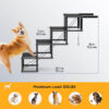 Travel Portable Foldable 4-Steps Non-Slip Dog Car