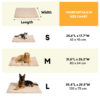 Fluffy Faux Rabbit Fur Washable Warm Pet Mat - Com