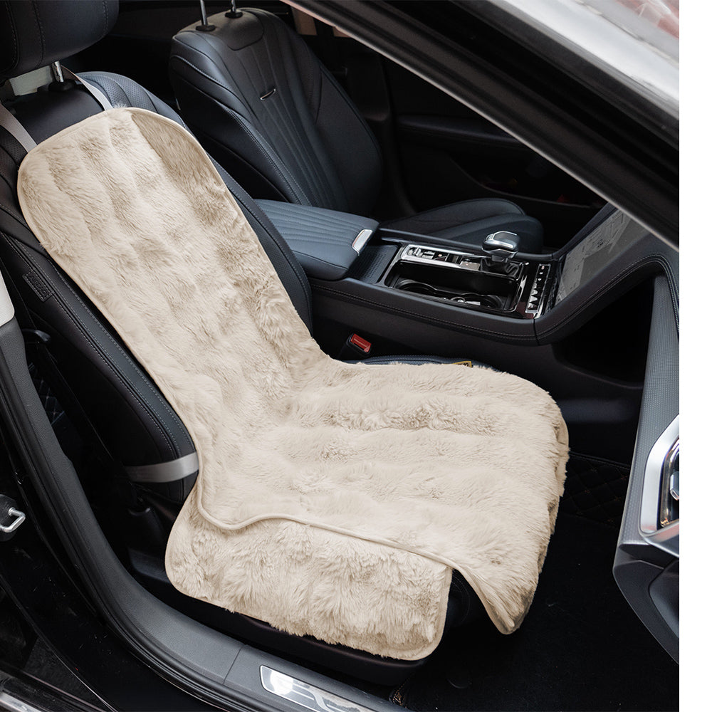 Fluffy Cozy Calming Pet Blanket Car Seat Protector