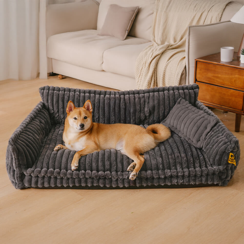 Large Washable Fluffy Orthopedic Soft Dog Pillow D