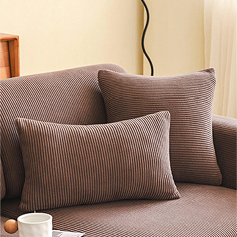 Vertical Stripe Corduroy Anti-Scratch Stretch Full