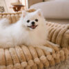 Large Washable Fluffy Orthopedic Soft Dog Pillow D
