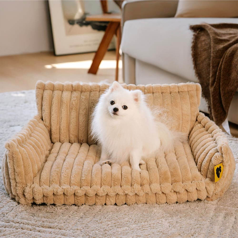 Large Washable Fluffy Orthopedic Soft Dog Pillow D