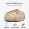 Plush Warmth Removable Orthopedic Wedge Bolster Do