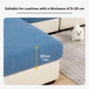 Wheat Leaf Texture All-Season Universal Elastic Fu