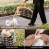 2 in 1 Large All-Season Pet Carrier and Dog Sleepi