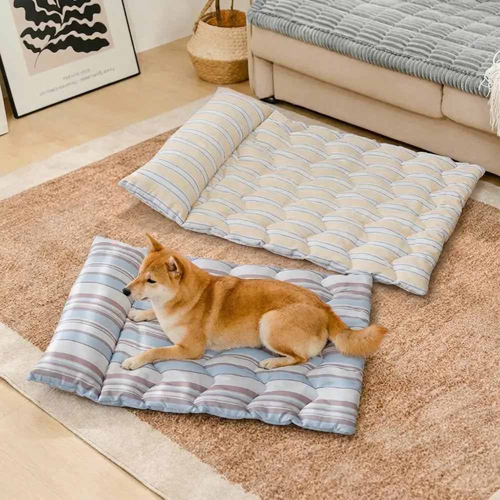 All-Season Breathable Double-Sided Neck Support Pillow Dog Bed - Image 2