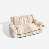 Trendy Striped Faux Lambswool Double Layer Dog & C