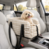 Stylish Plaid Portable Travel Dog Car Safety Seat 