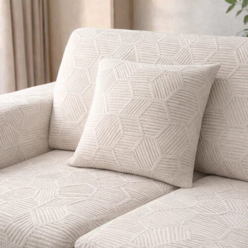 Honeycomb Pattern Water-resistant Pillow