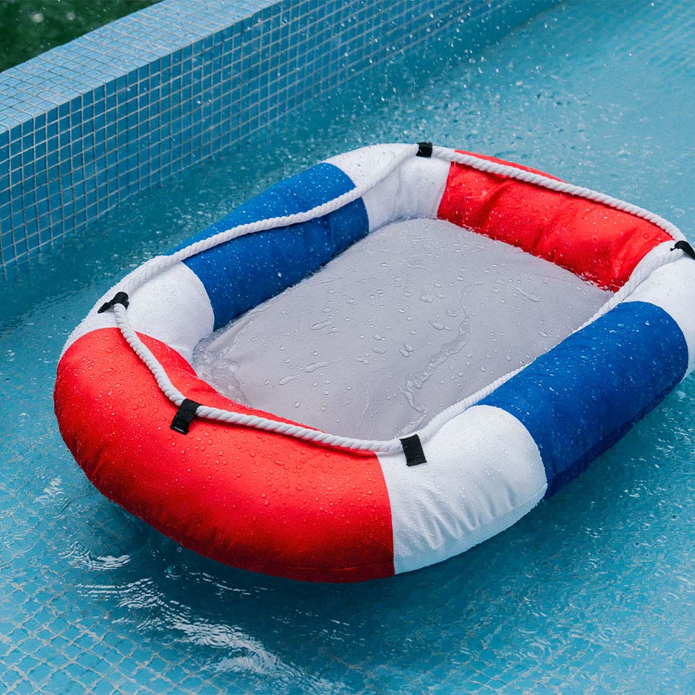 Summer Cooling Waterproof Boat-Shaped Pet Bed or P