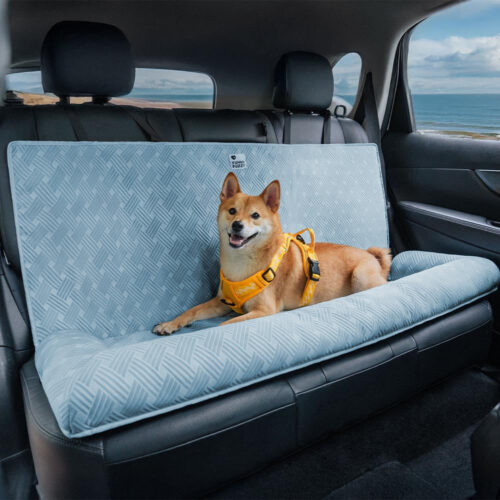 Cooling Travel Bolster Safety Back Seat Large Dog 