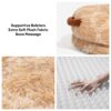 Classic Fluffy Super Large Donut Human Dog Bed - C