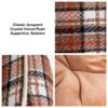 Classical Retro Plaid Removable Bolster Calming Do