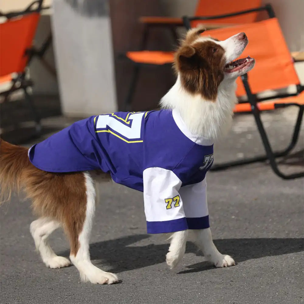 Crew Neck Breathable Washable All Breed Dog T-Shir