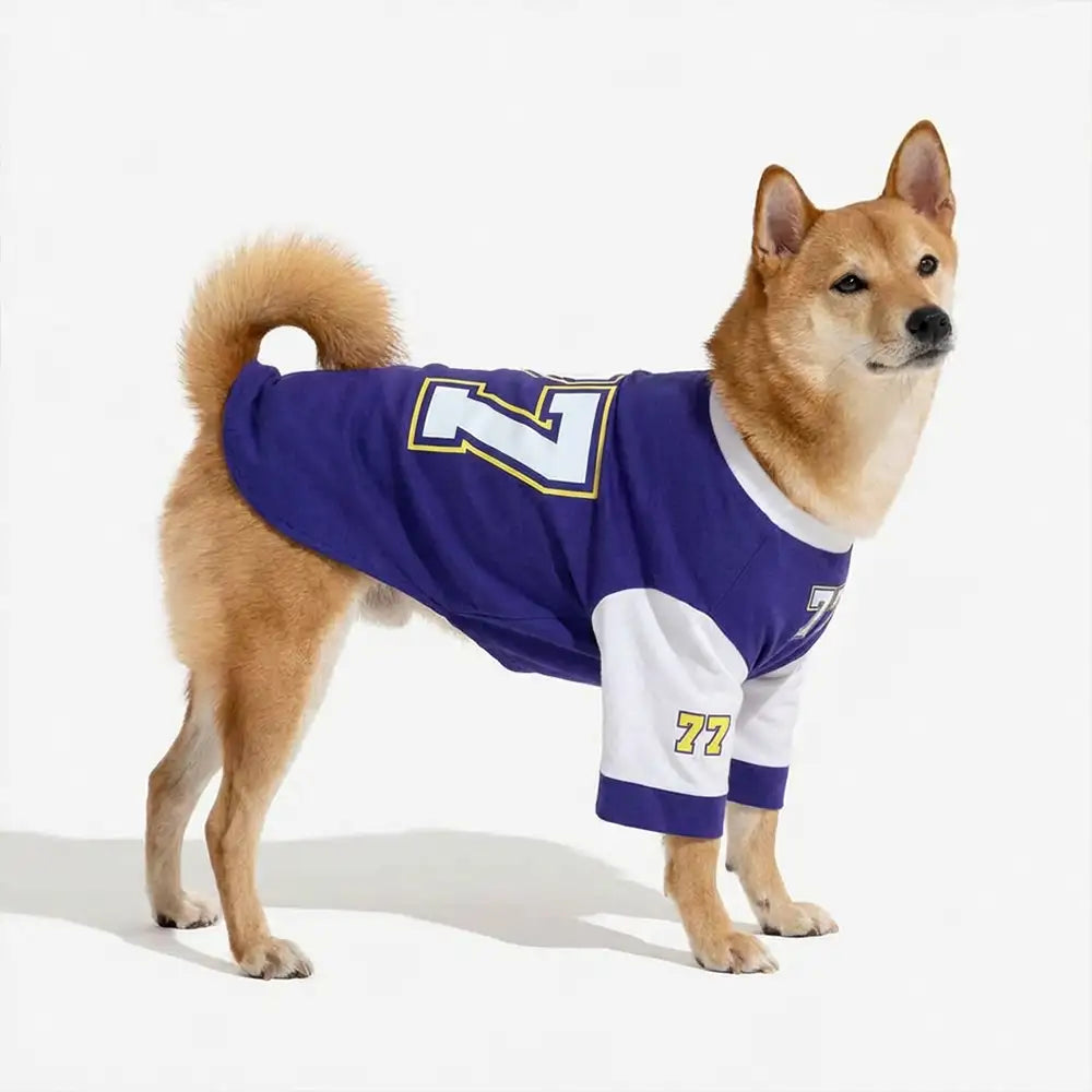 Crew Neck Breathable Washable All Breed Dog T-Shir
