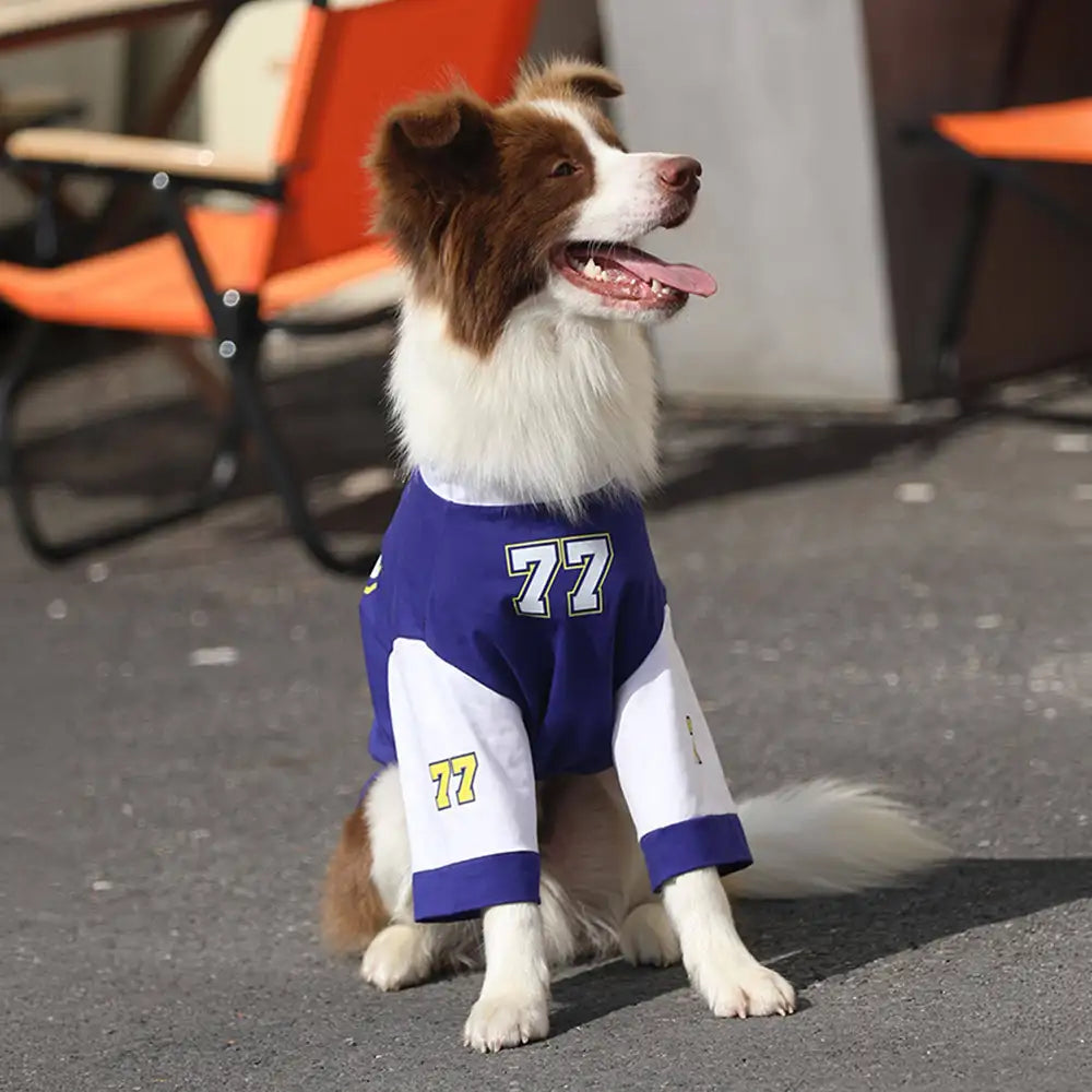 Crew Neck Breathable Washable All Breed Dog T-Shir