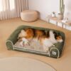 Deluxe Flannel Double-Layer Orthopedic Dog Sofa Be