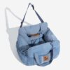 Portable Leisure Outing Pet Bolster Large Dog Car