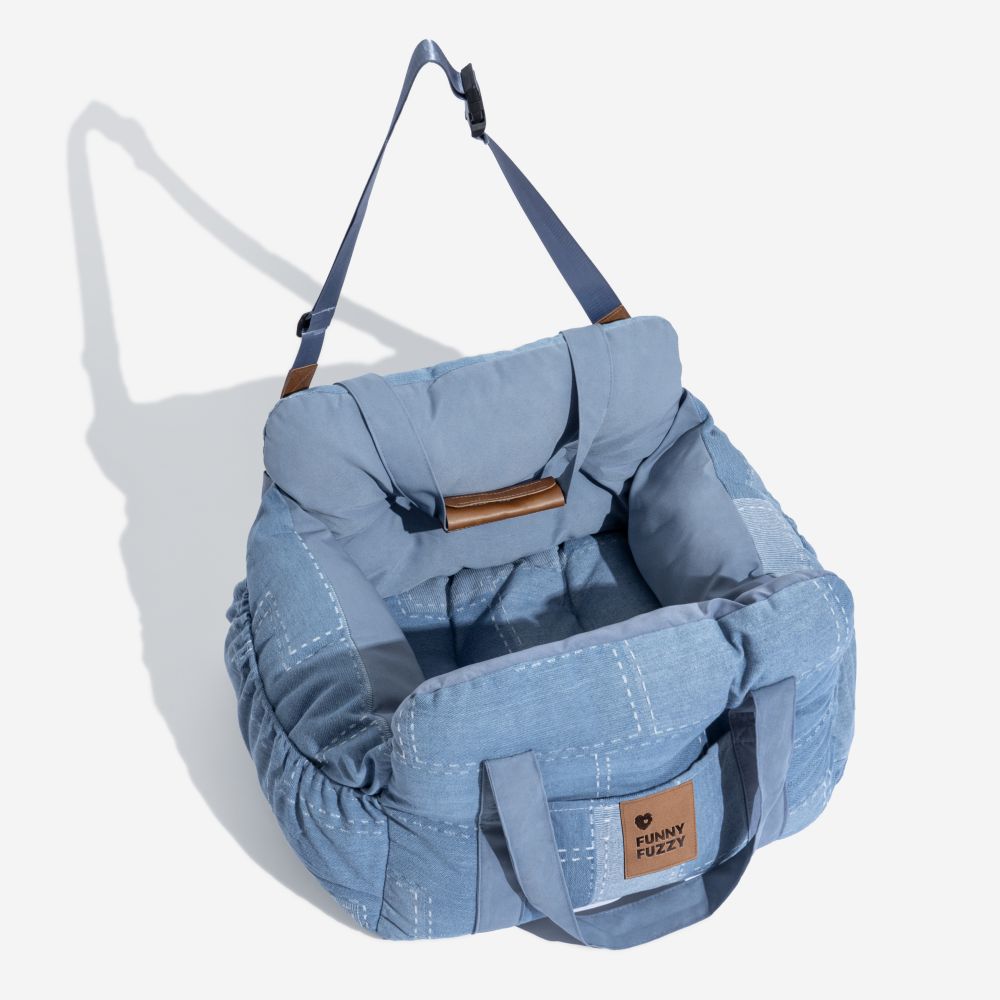 Portable Leisure Outing Pet Bolster Large Dog Car