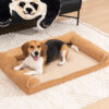 Faux Fleece & Suede Full Support Orthopedic Dog Be