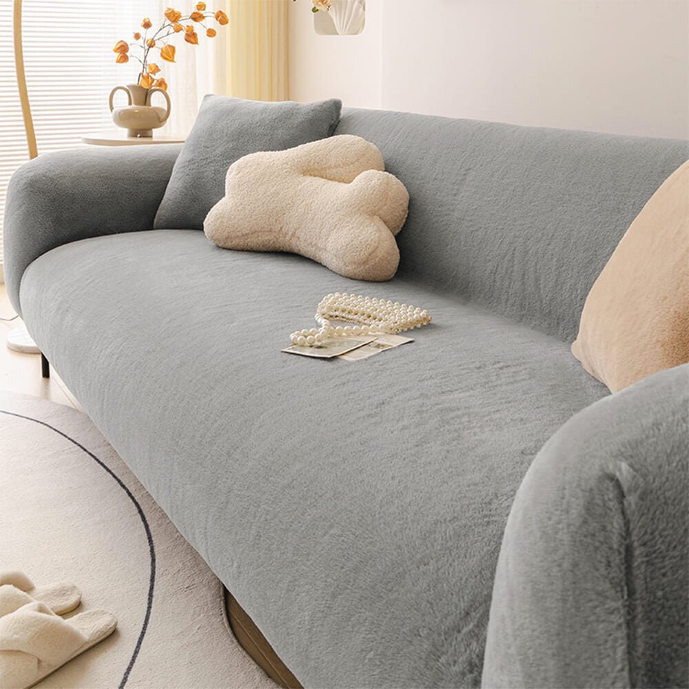 Ultra Soft Skin Friendly Plush Full Coverage Sofa