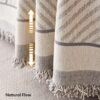 Classic Geometric Pattern Chenille Throw Couch Cov