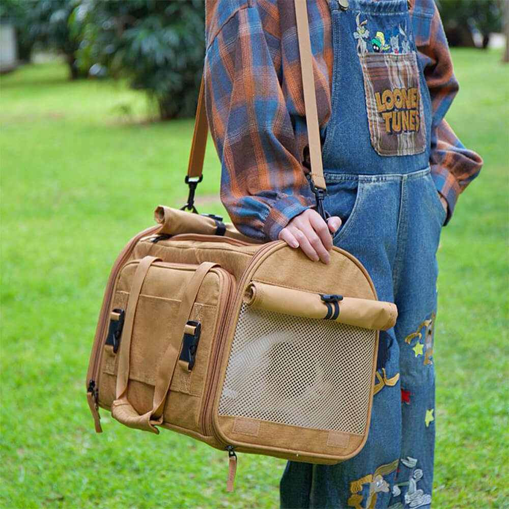 Expandable Large-Space Single Shoulder Handbag Tra